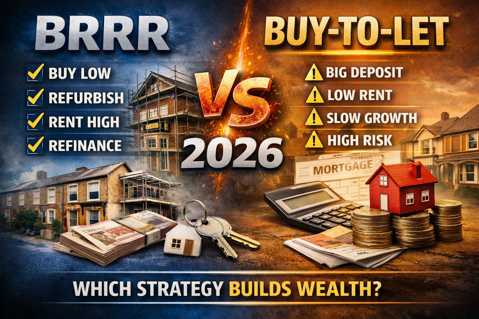 BRRR vs Buy‑to‑Let in 2026: Which Strategy Actually Builds Wealth?